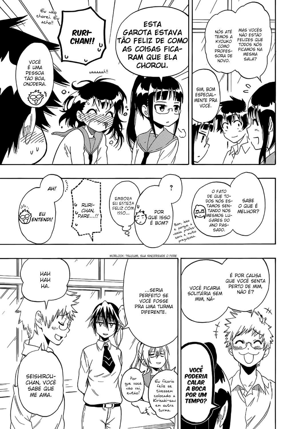 Nisekoi Capítulo 83 Página 3