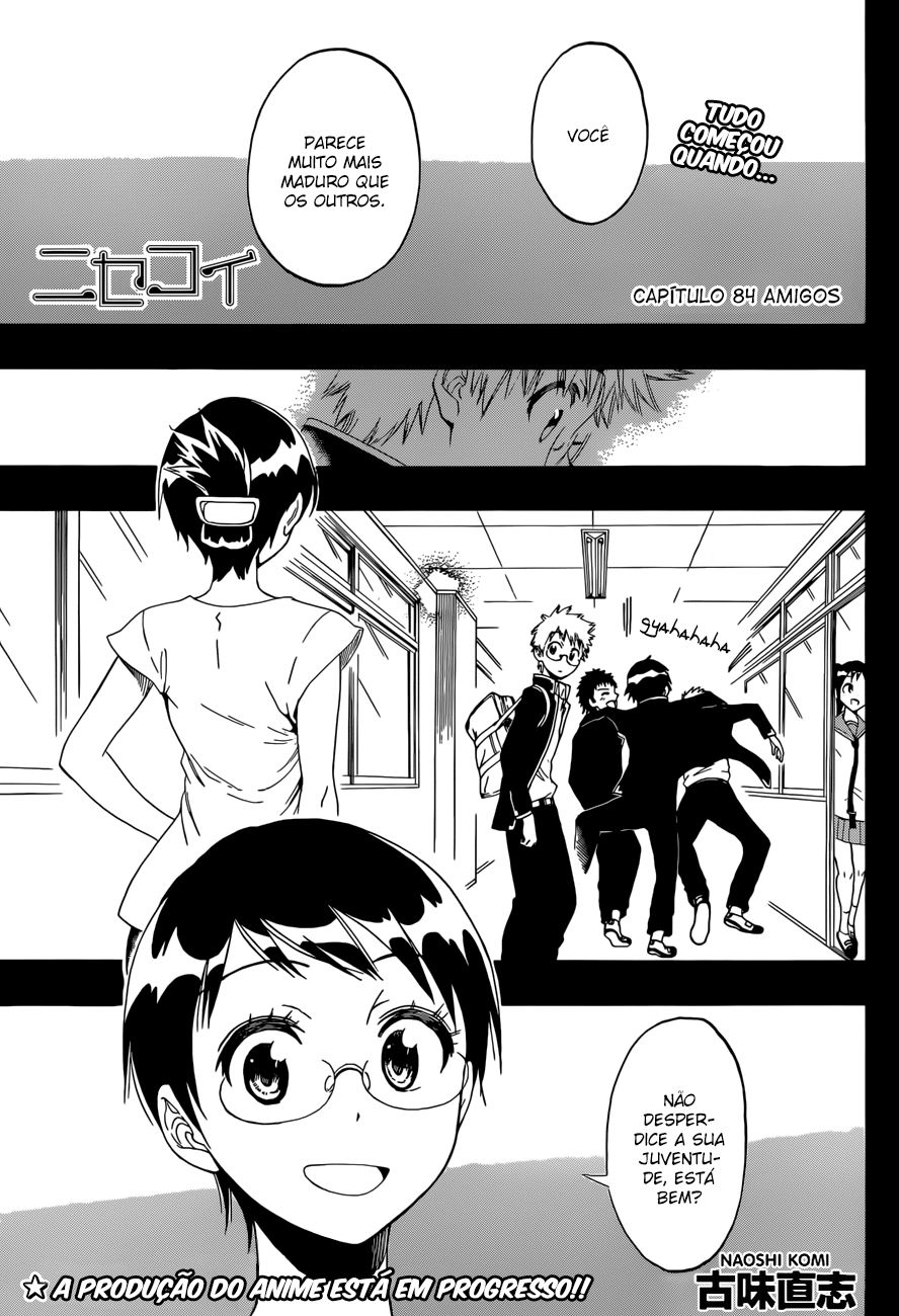 Nisekoi Capítulo 84 Página 1