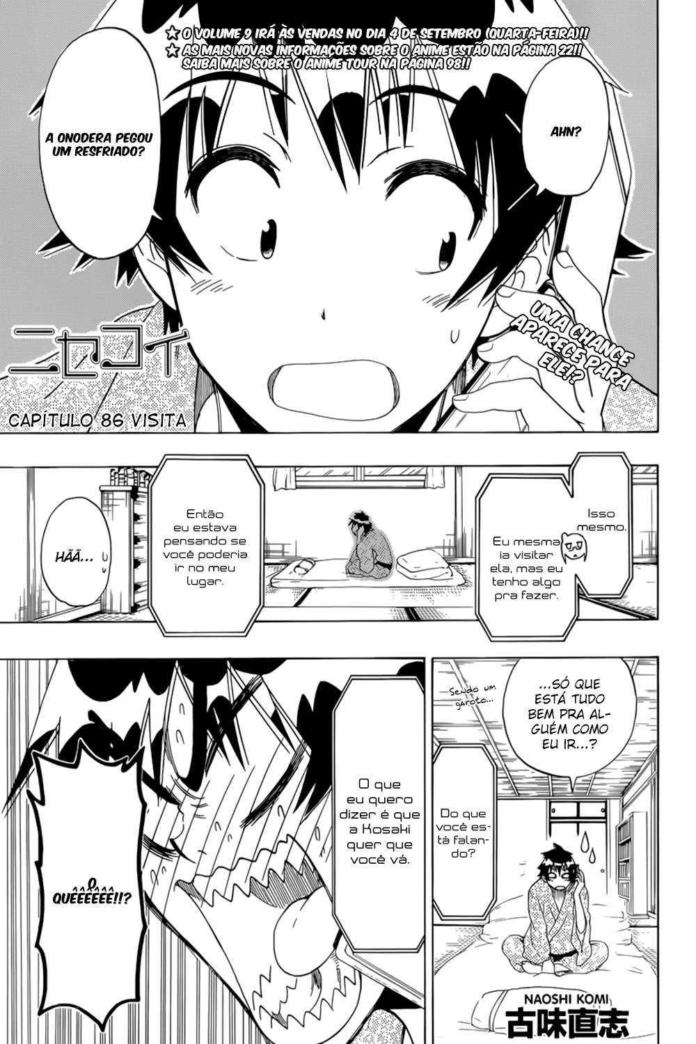 Nisekoi Capítulo 86 Página 1