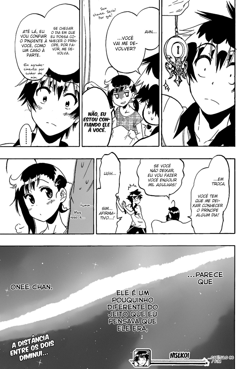Nisekoi Capítulo 86 Página 19
