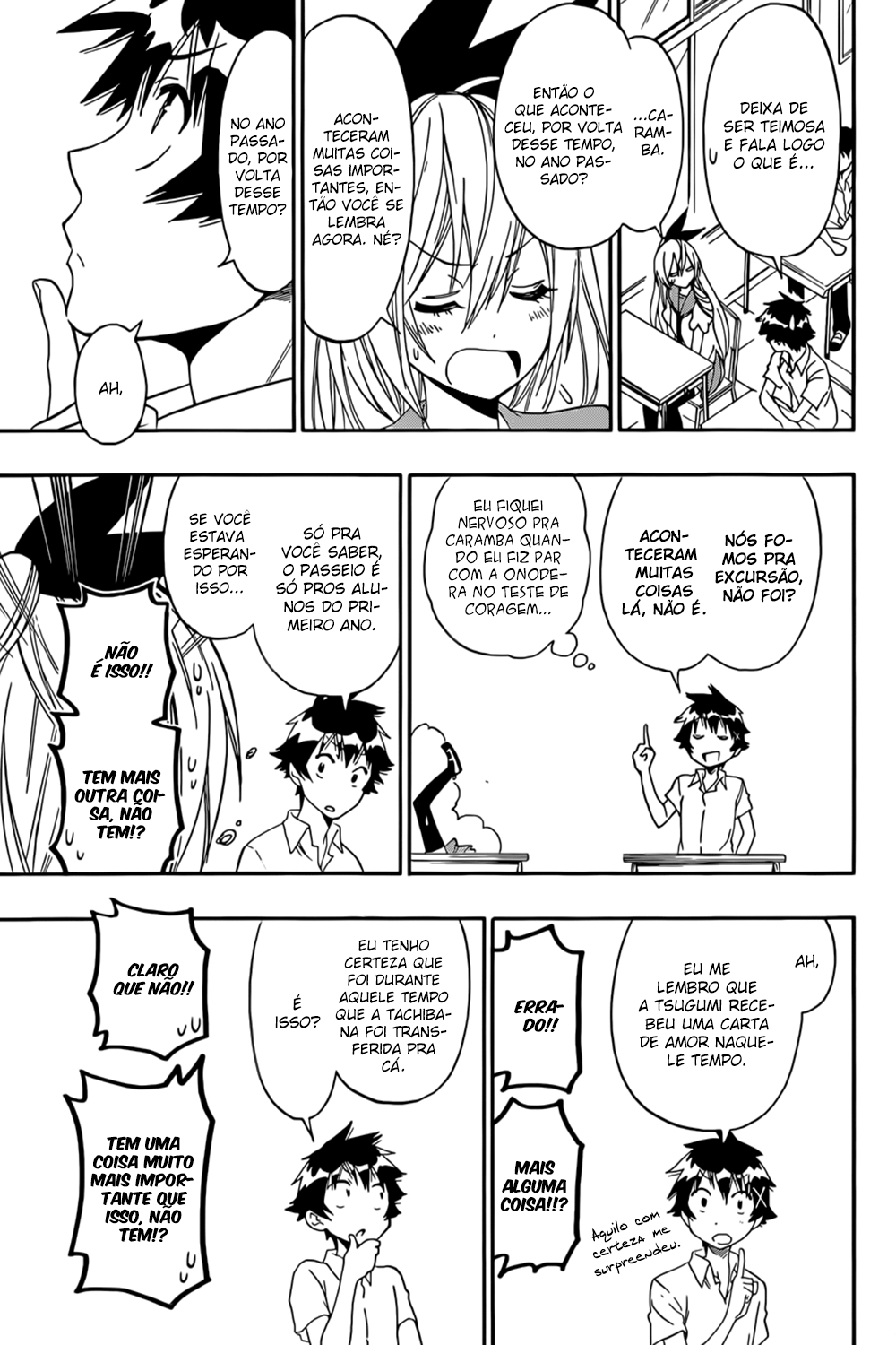 Nisekoi Capítulo 87 Página 9