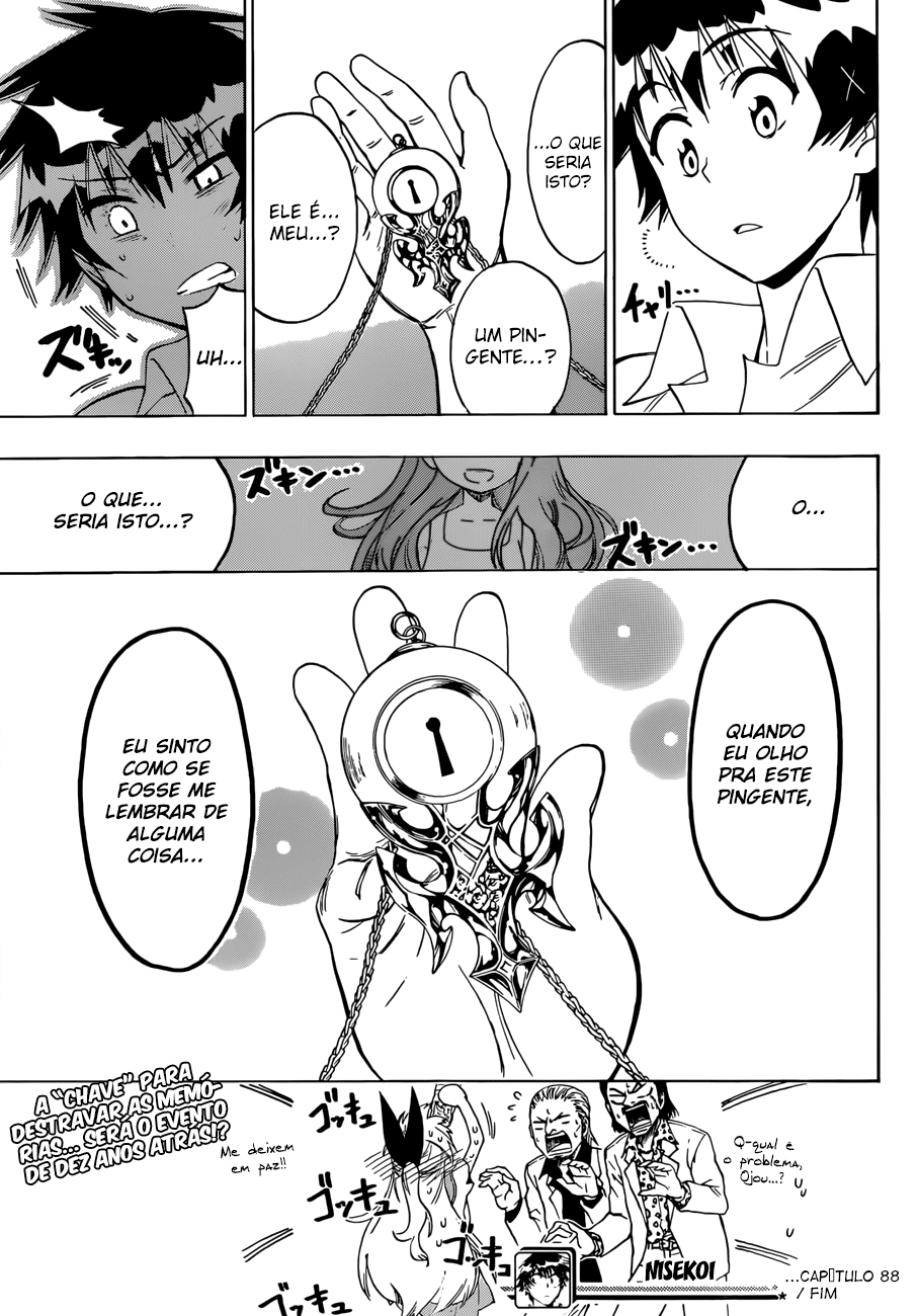Nisekoi Capítulo 88 Página 19
