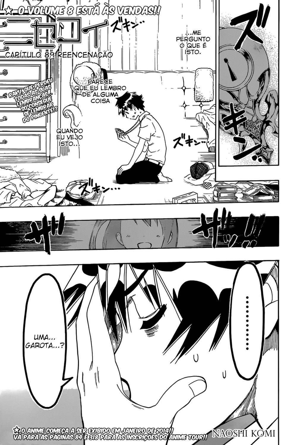 Nisekoi Capítulo 89 Página 1