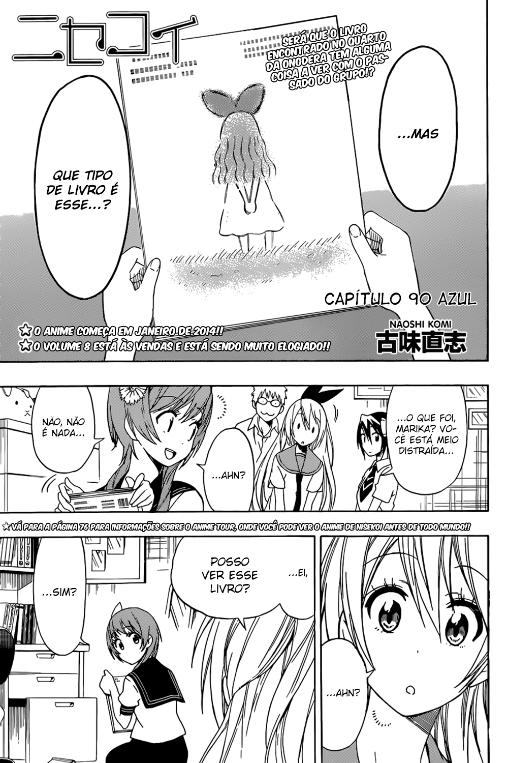 Nisekoi Capítulo 90 Página 1