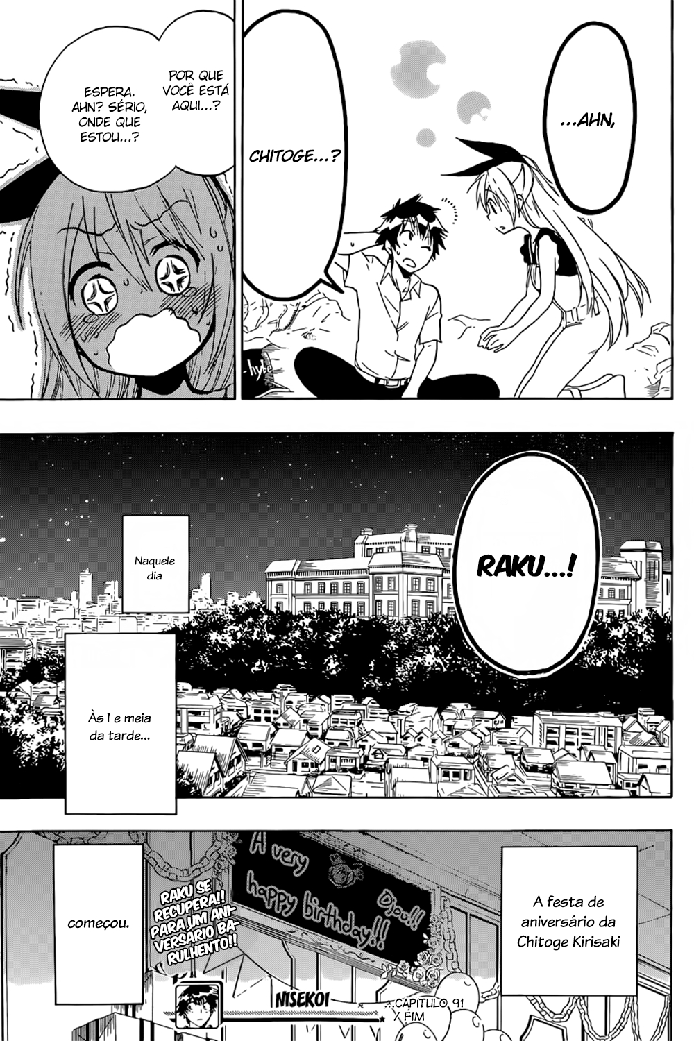 Nisekoi Capítulo 91 Página 18