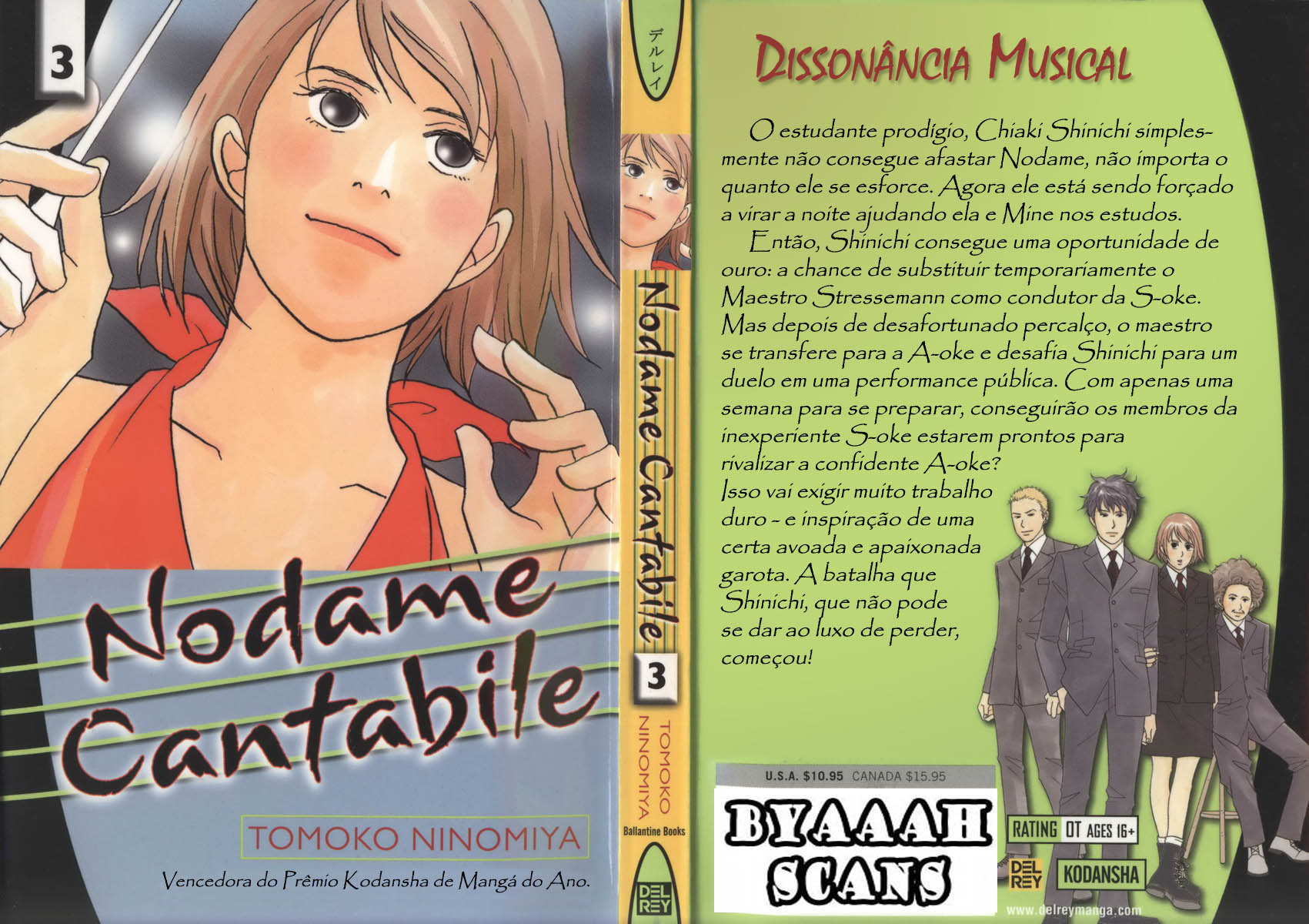Nodame Cantabile Capítulo 13 Página 3
