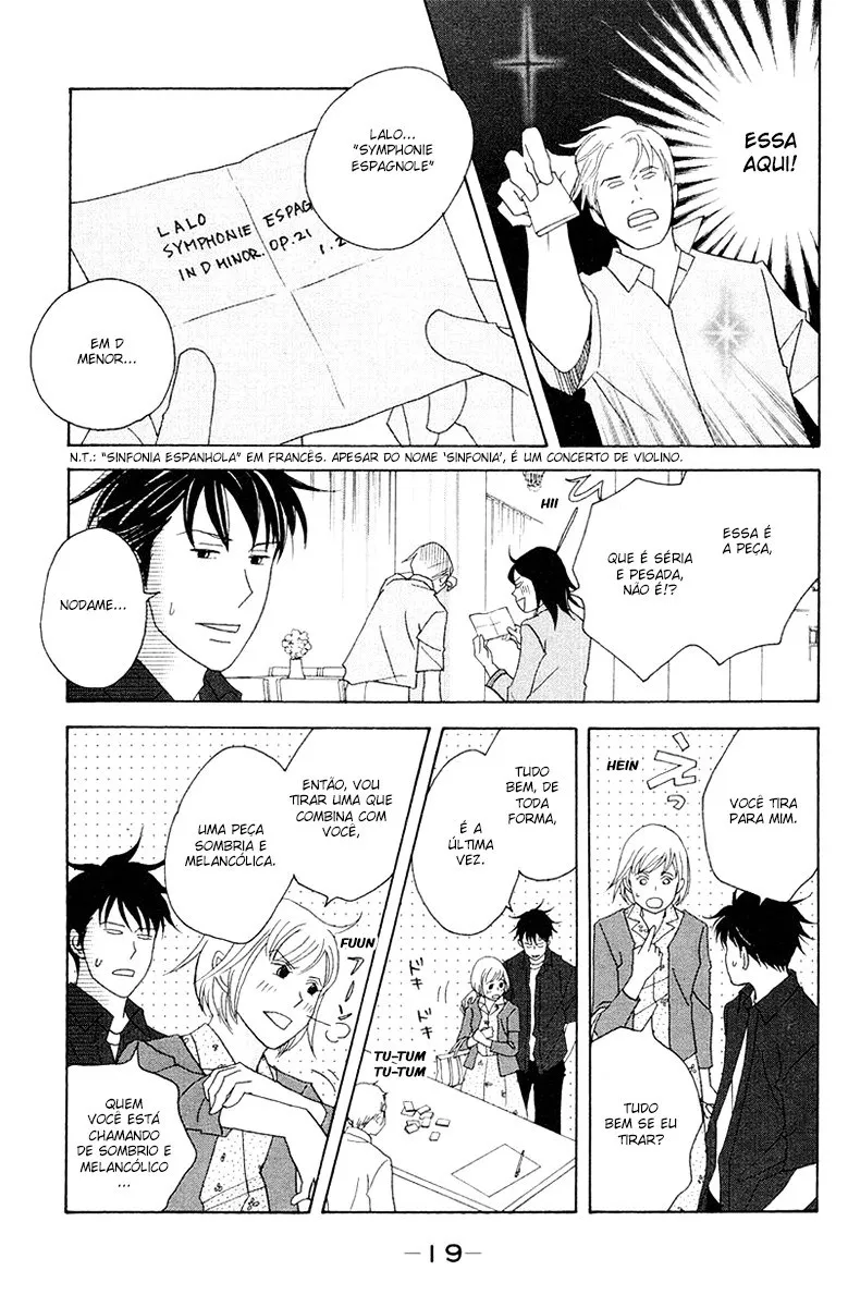 Nodame Cantabile Capítulo 59 Página 20
