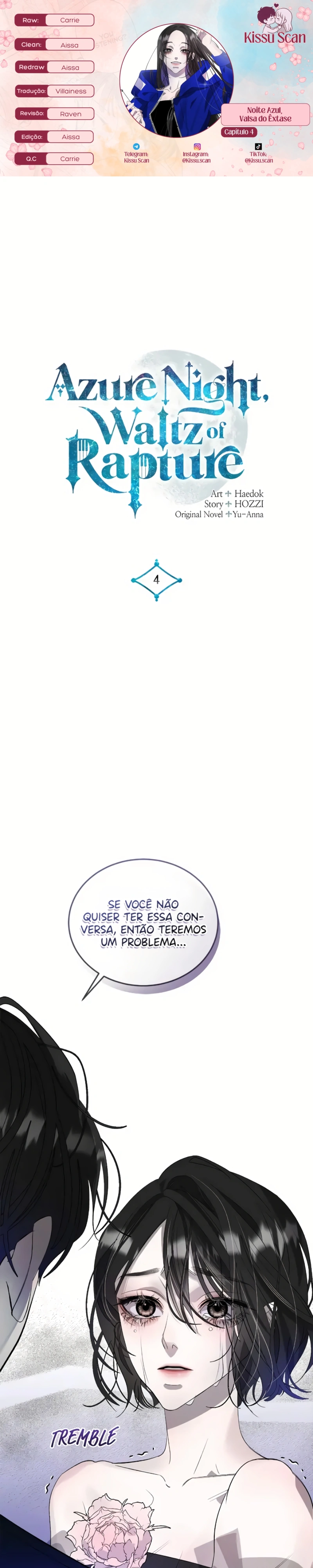 Noite Azul, Valsa do Êxtase Capítulo 4 Página 1