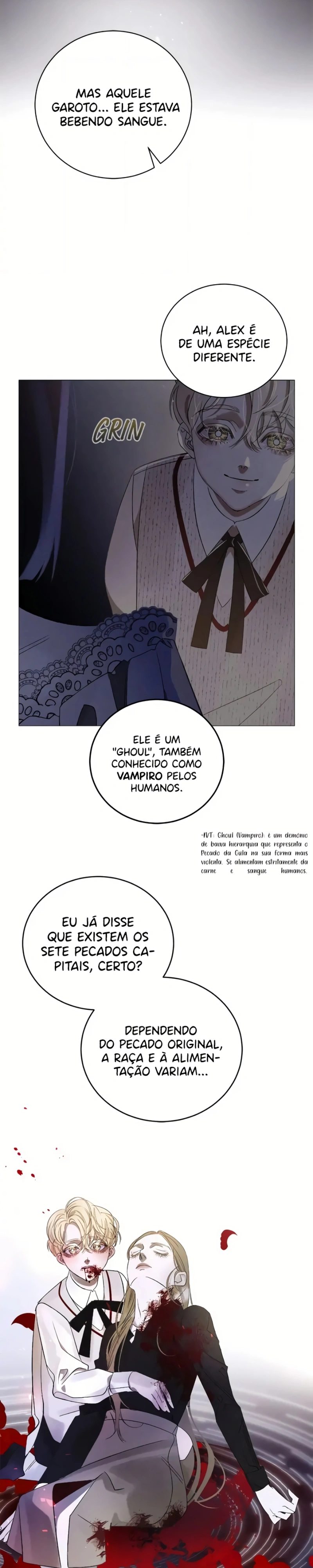 Noite Azul, Valsa do Êxtase Capítulo 4 Página 12