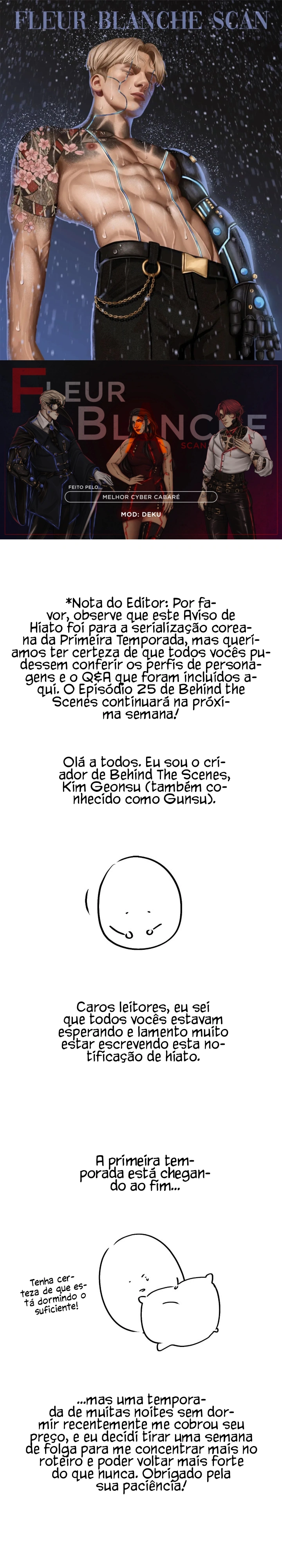 Nos bastidores Capítulo 24.5 Página 1