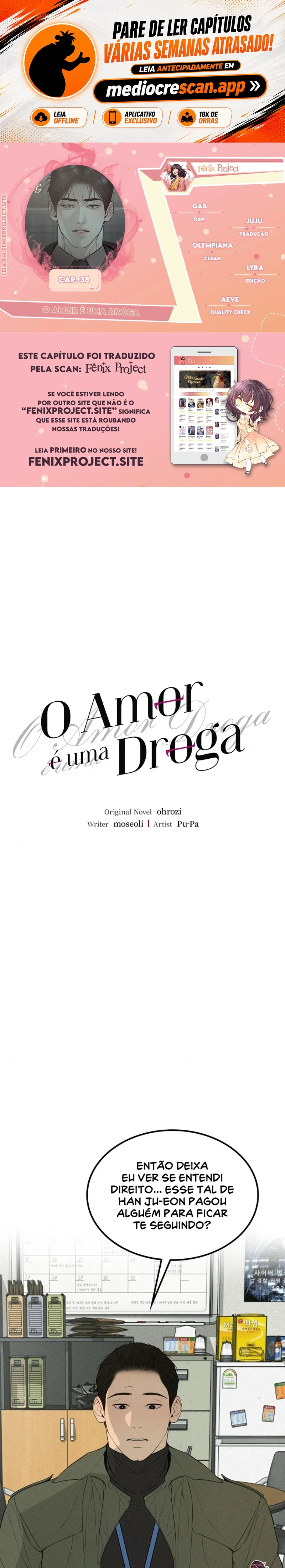 O Amor é uma Droga Capítulo 38 Página 1