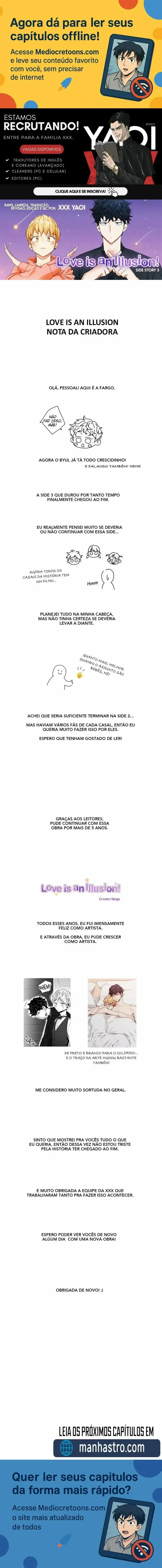 O Amor É Uma Ilusão Capítulo 116.5 Página 1