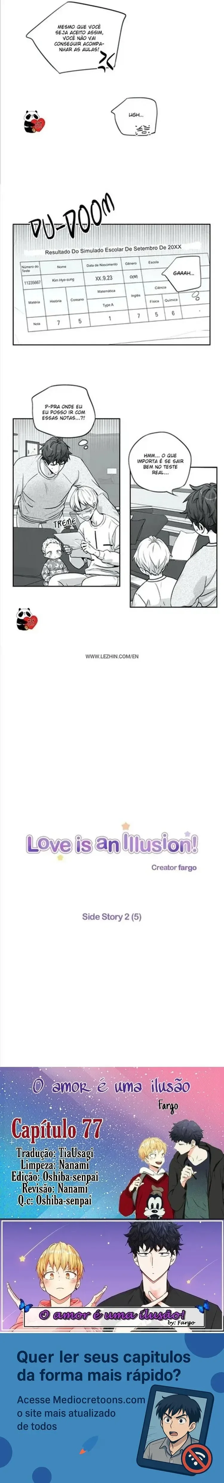 O Amor É Uma Ilusão Capítulo 77 Página 4