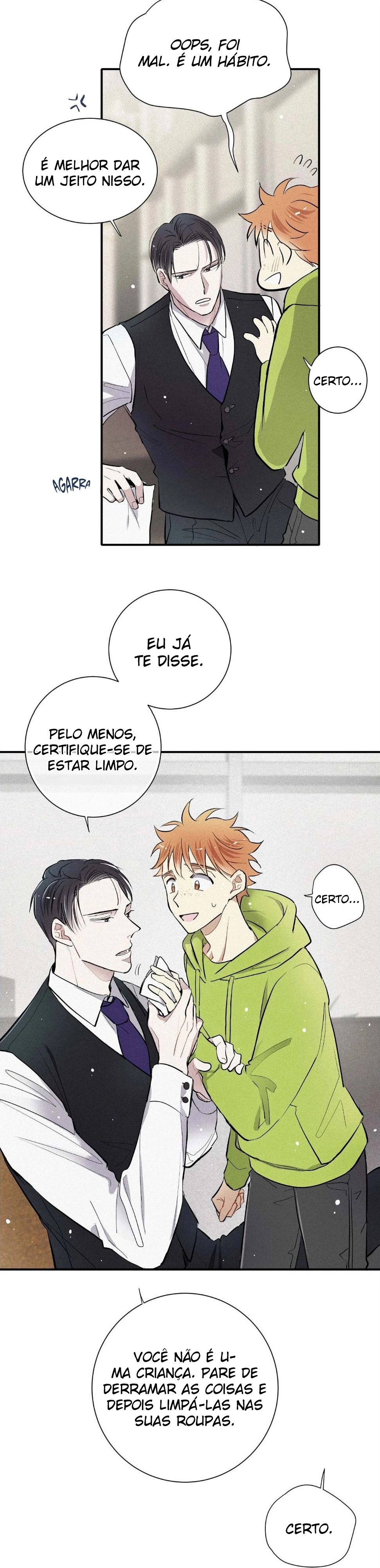 O amor está no herdeiro Capítulo 5 Página 8