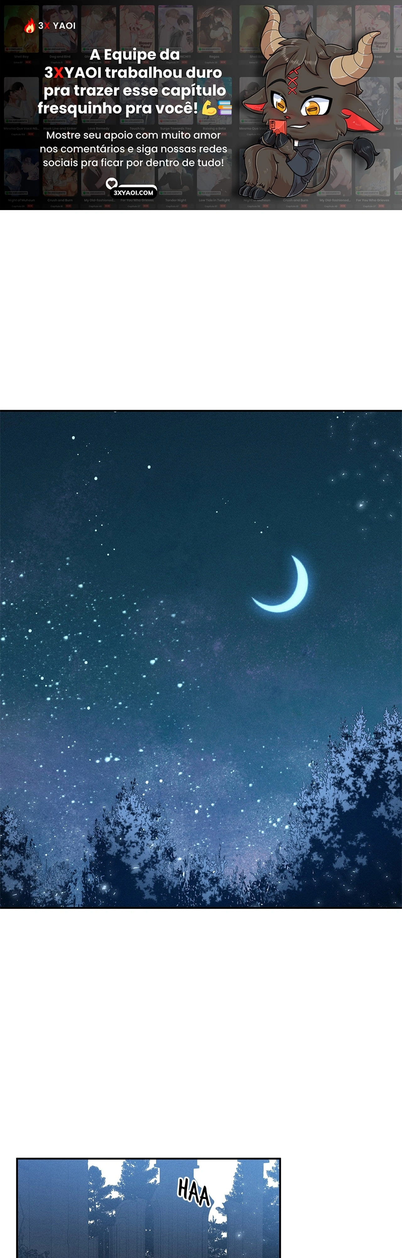 O amor vem em uma noite de luar Capítulo 8 Página 1