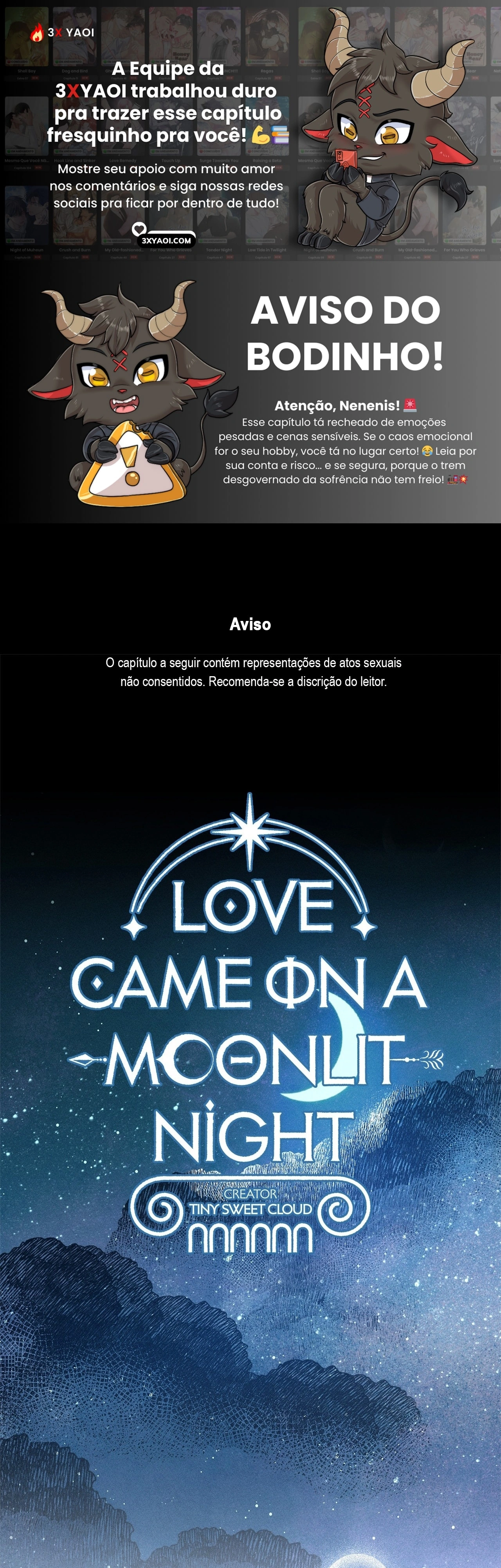 O amor vem em uma noite de luar Capítulo 9 Página 1