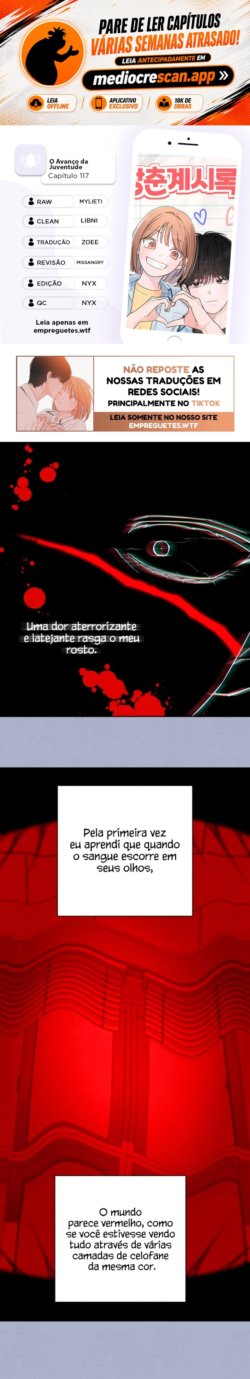 O Avanço da Juventude Capítulo 117 Página 1