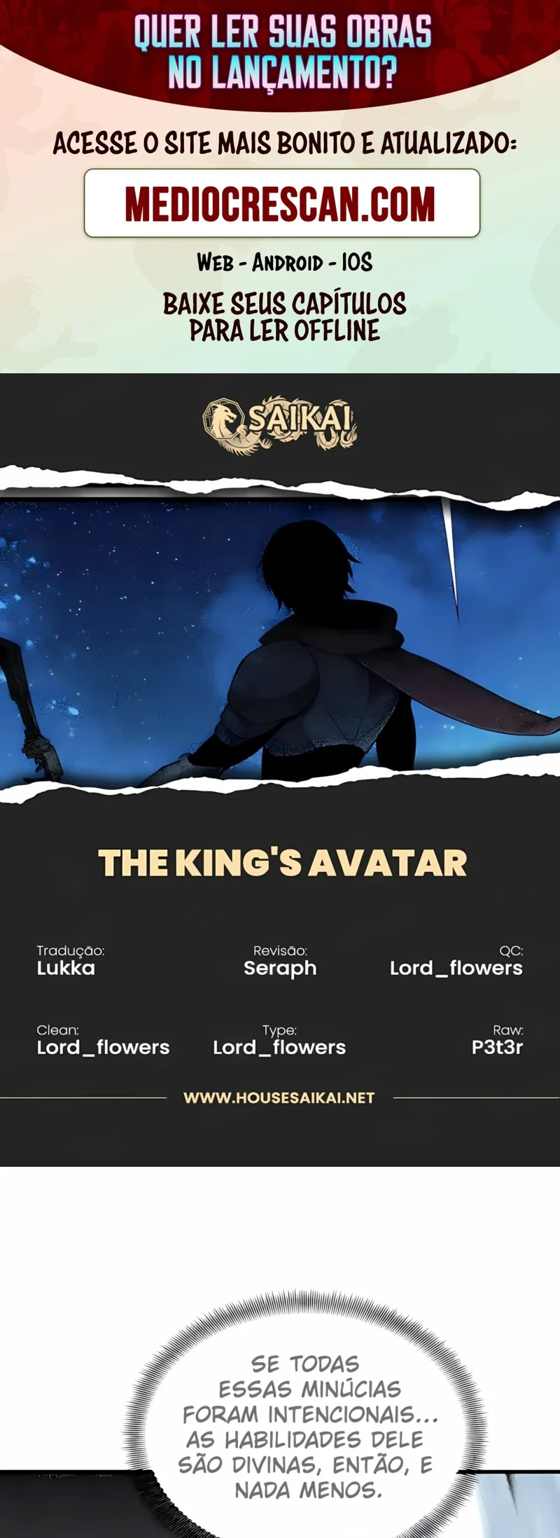 O Avatar do Rei Capítulo 102 Página 1
