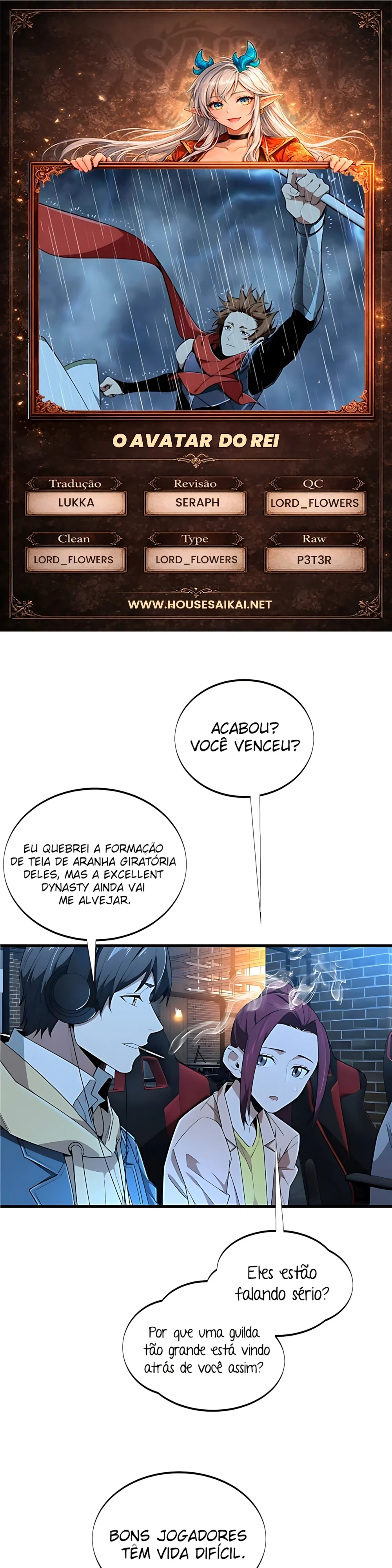 O Avatar do Rei Capítulo 109 Página 1
