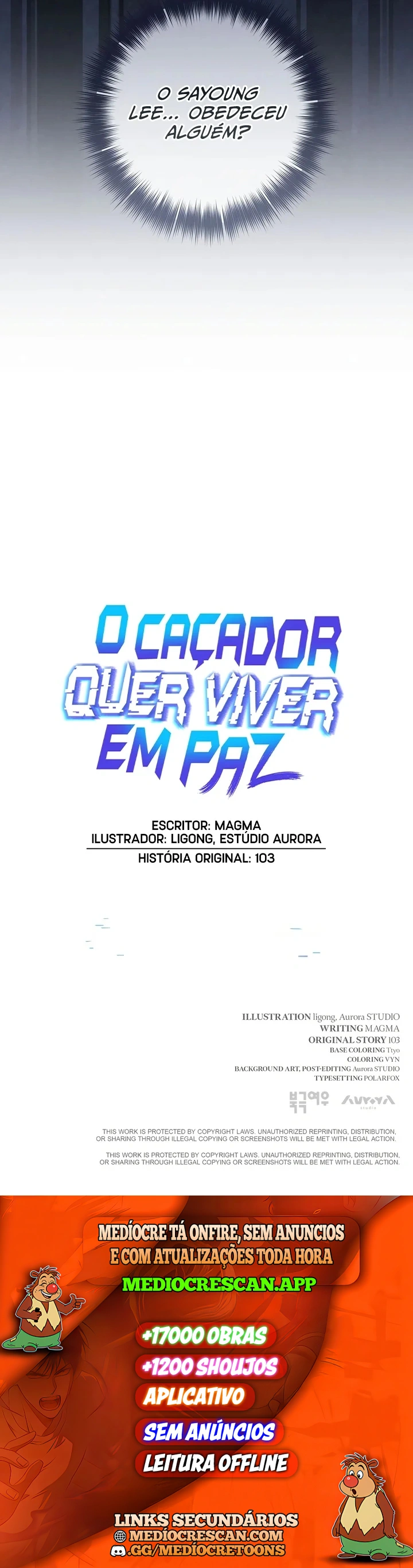 O Caçador Quer Uma Vida Tranquila Capítulo 36 Página 32