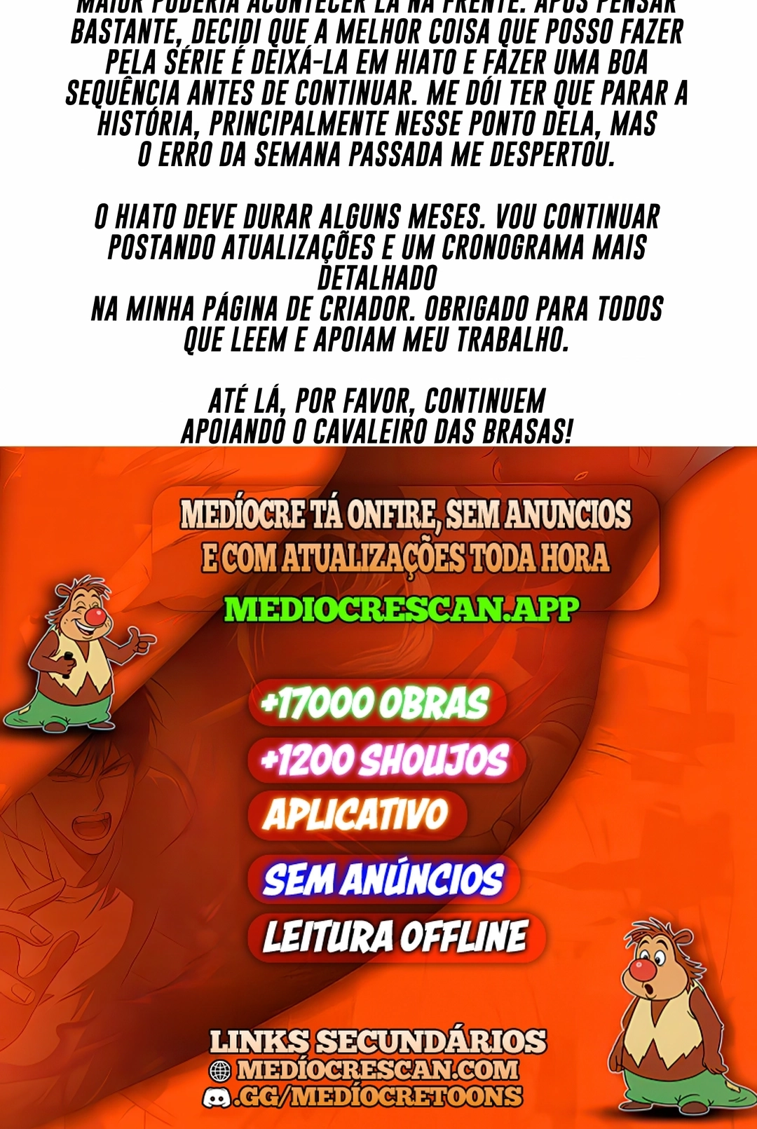 O Cavaleiro das Brasas Capítulo 246 Página 120