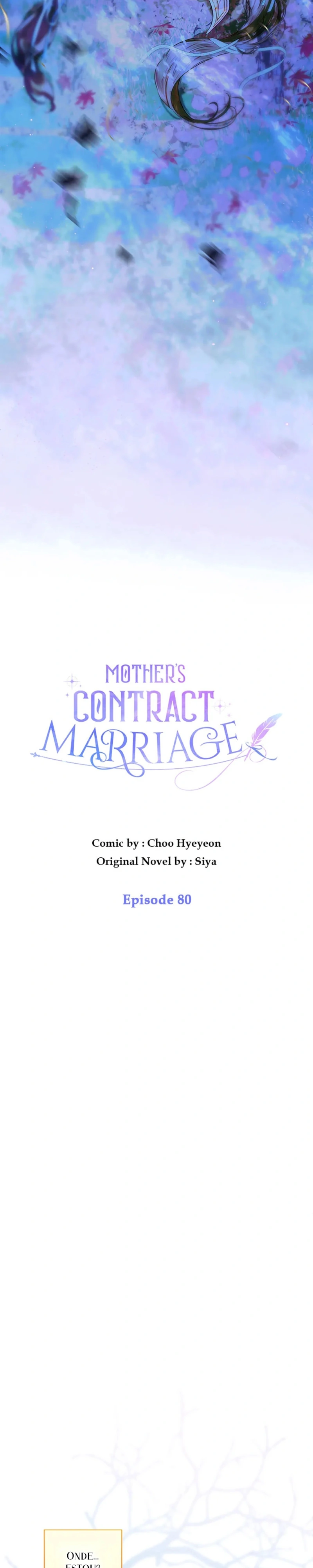 O Contrato de Casamento da Minha Mãe Capítulo 80 Página 3