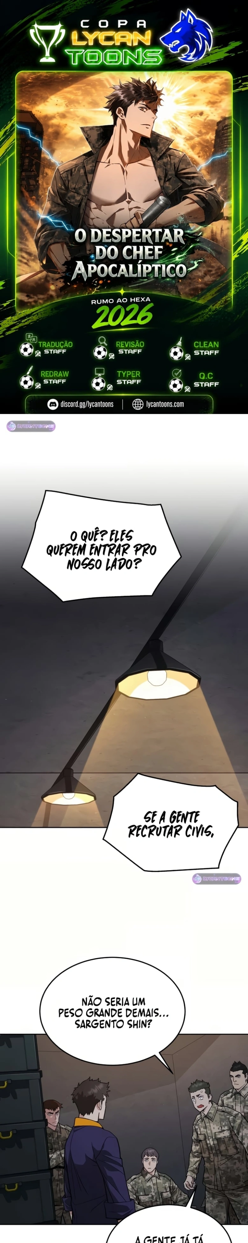 O Despertar do Chef Apocalíptico Capítulo 30 Página 1