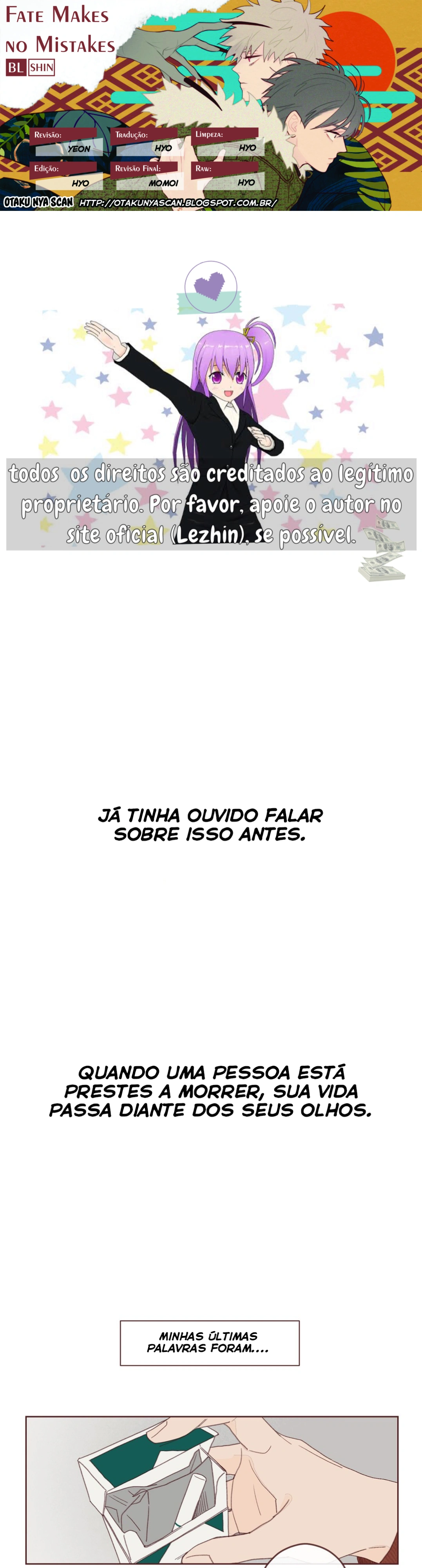 O destino não comete erros Capítulo 2 Página 1