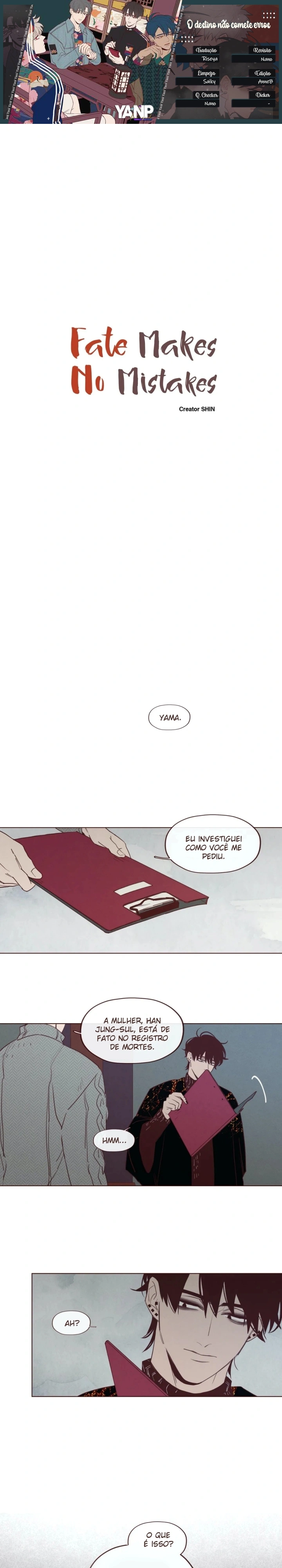 O destino não comete erros Capítulo 53 Página 1