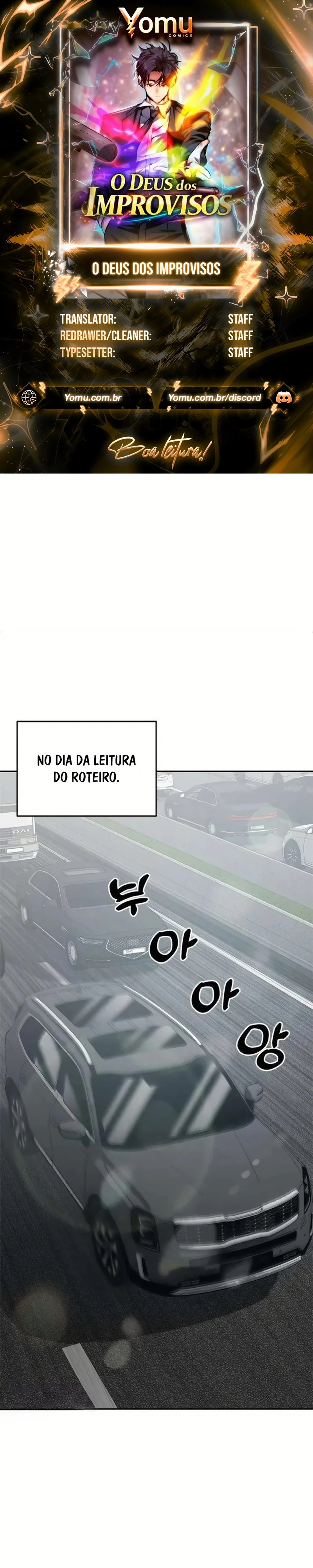 O Deus dos Improvisos Capítulo 14 Página 1