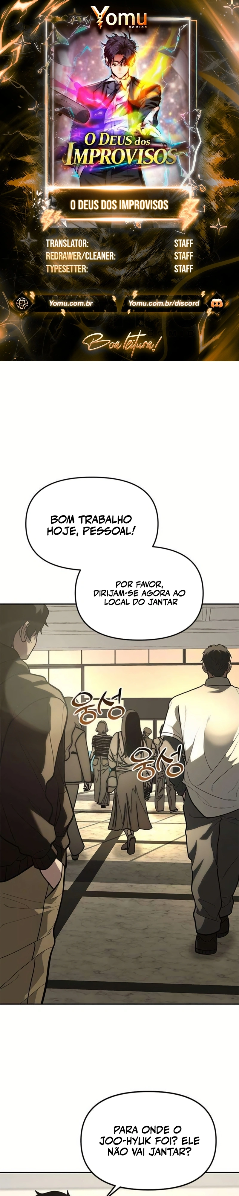 O Deus dos Improvisos Capítulo 17 Página 1
