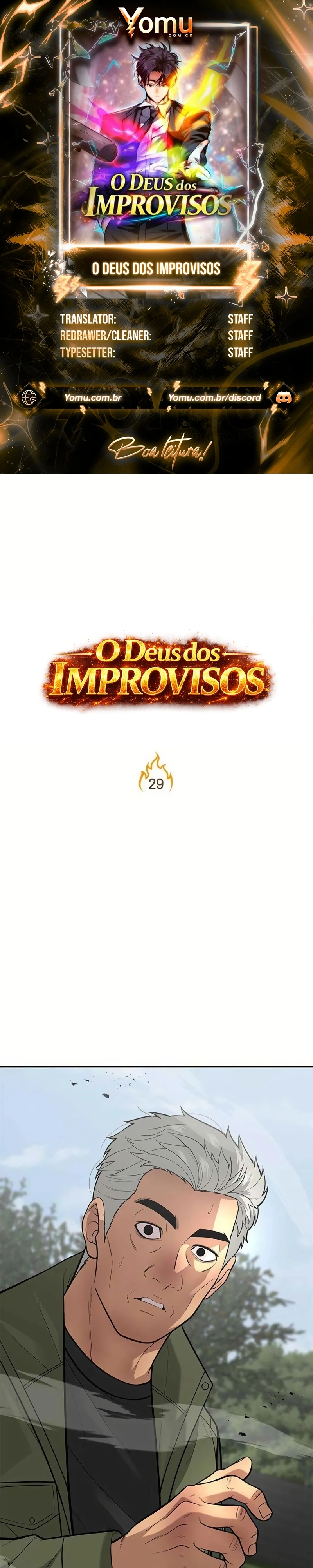 O Deus dos Improvisos Capítulo 29 Página 1