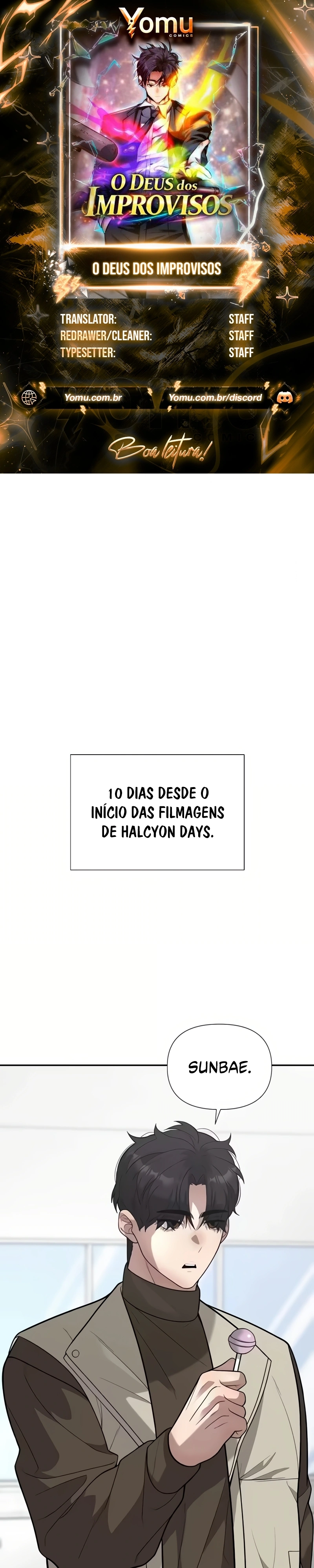 O Deus dos Improvisos Capítulo 32 Página 1