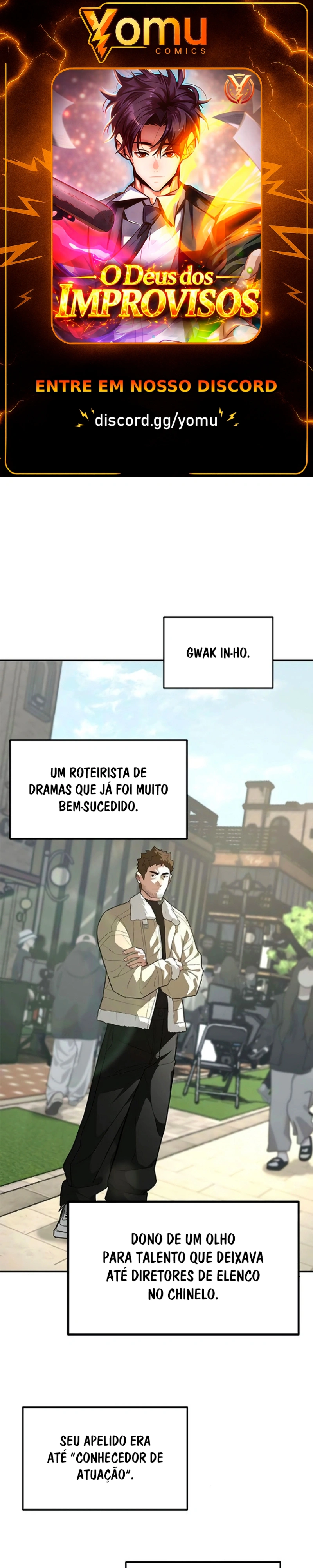 O Deus dos Improvisos Capítulo 4 Página 1