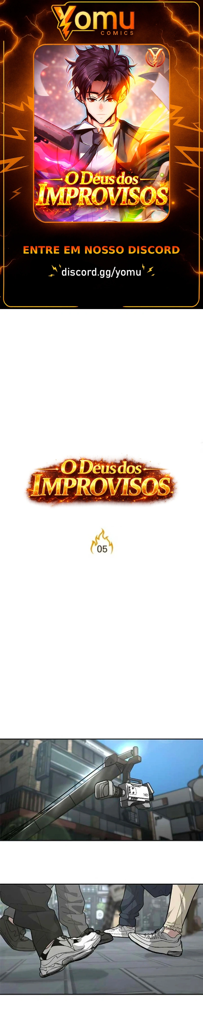 O Deus dos Improvisos Capítulo 5 Página 1