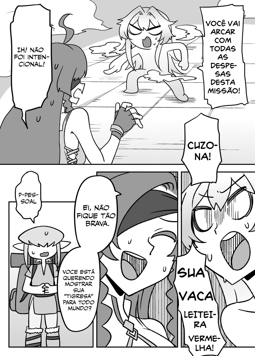 O Dia a Dia da Equipe Vermelho Branca Capítulo 3 Página 3