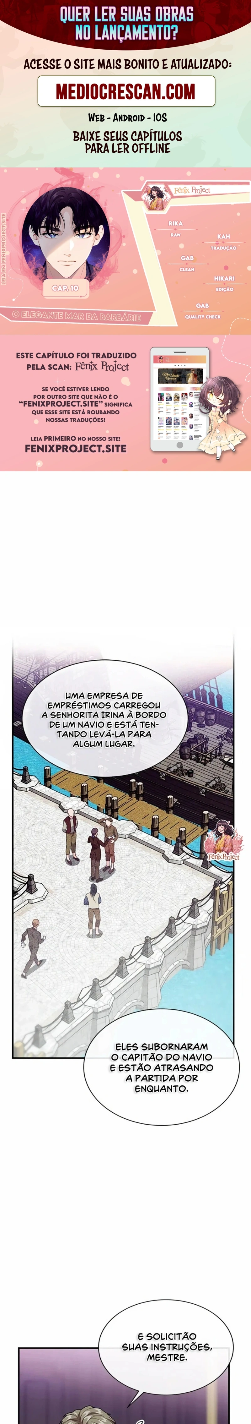 O Elegante Mar da Barbárie Capítulo 10 Página 1