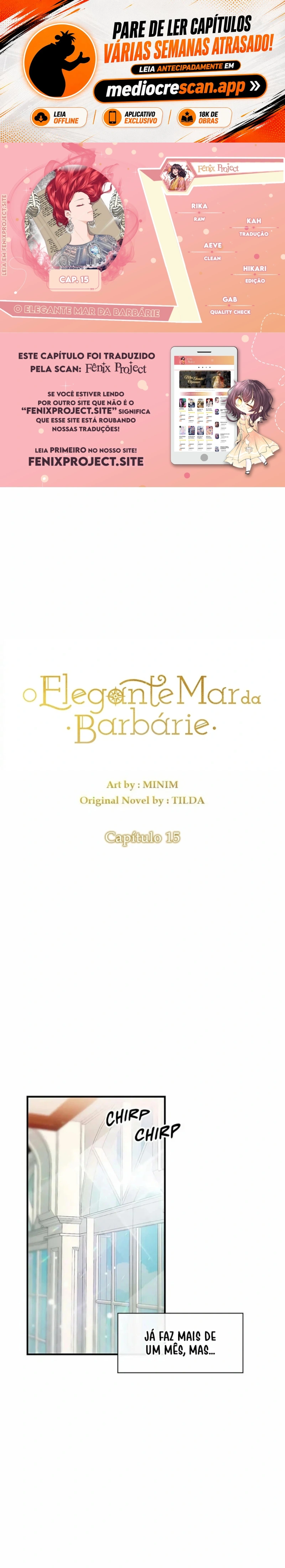O Elegante Mar da Barbárie Capítulo 15 Página 1