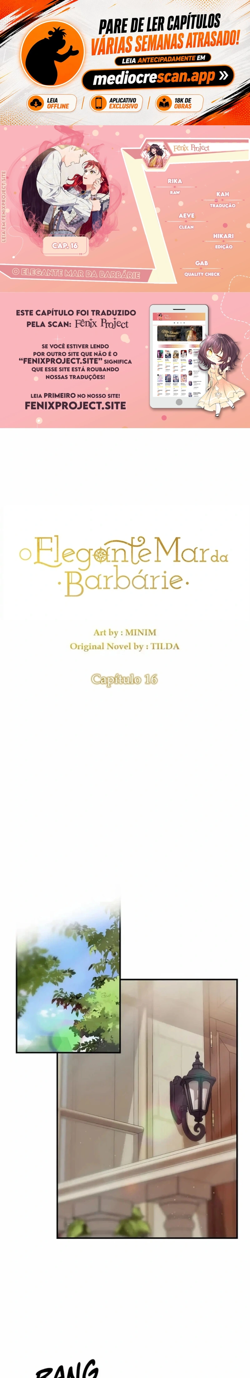 O Elegante Mar da Barbárie Capítulo 16 Página 1