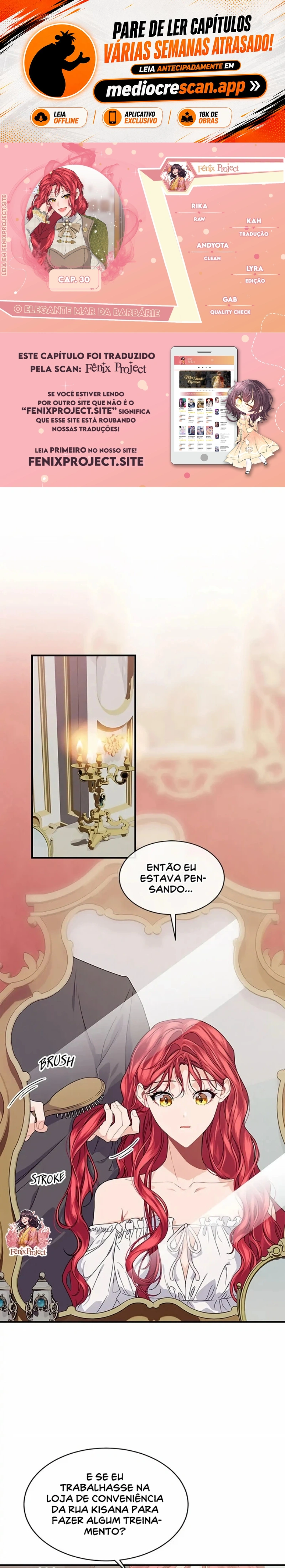 O Elegante Mar da Barbárie Capítulo 30 Página 1