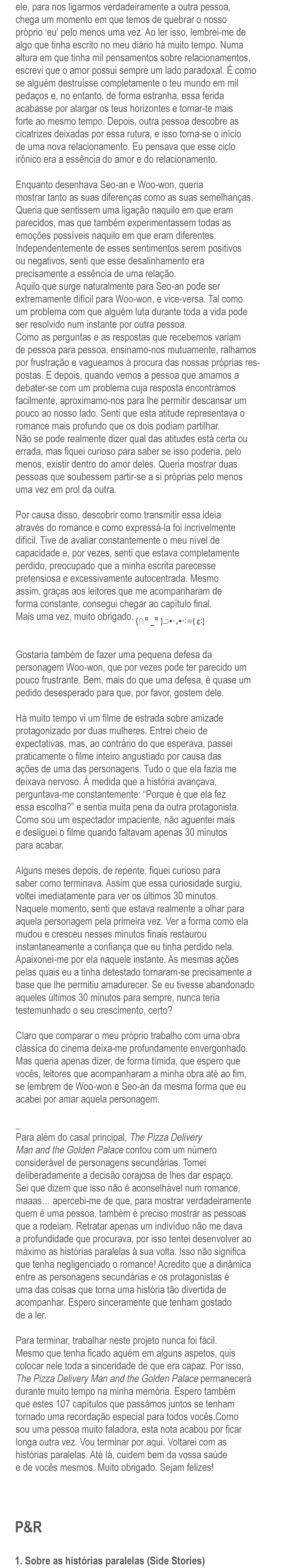 O entregador de pizza e o palácio dourado Capítulo 106.5 Página 3