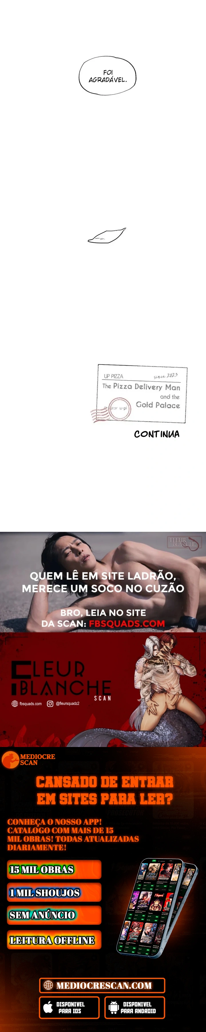 O entregador de pizza e o palácio dourado Capítulo 54.5 Página 13