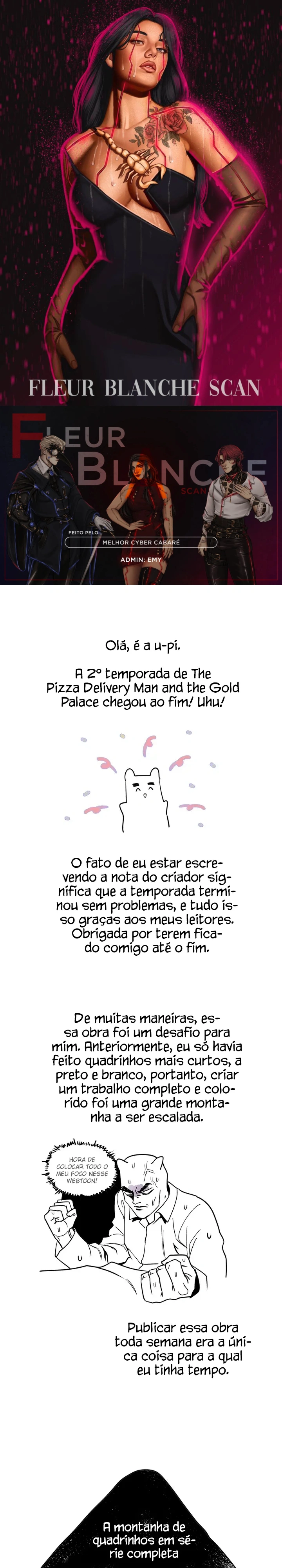 O entregador de pizza e o palácio dourado Capítulo 69.5 Página 1