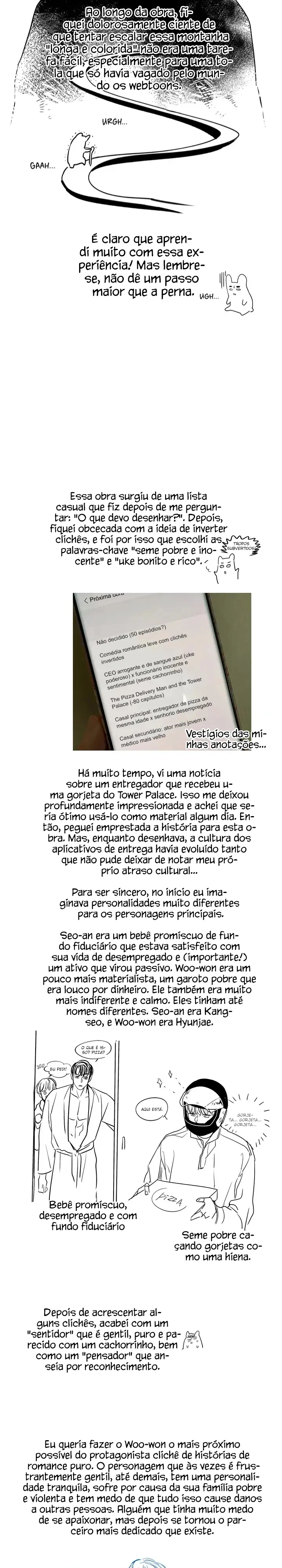 O entregador de pizza e o palácio dourado Capítulo 69.5 Página 2