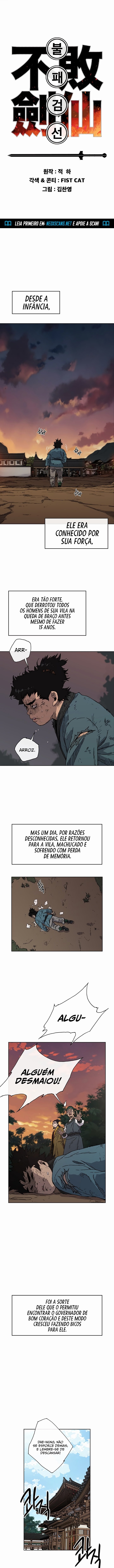 O espadachim invencível Capítulo 1 Página 2