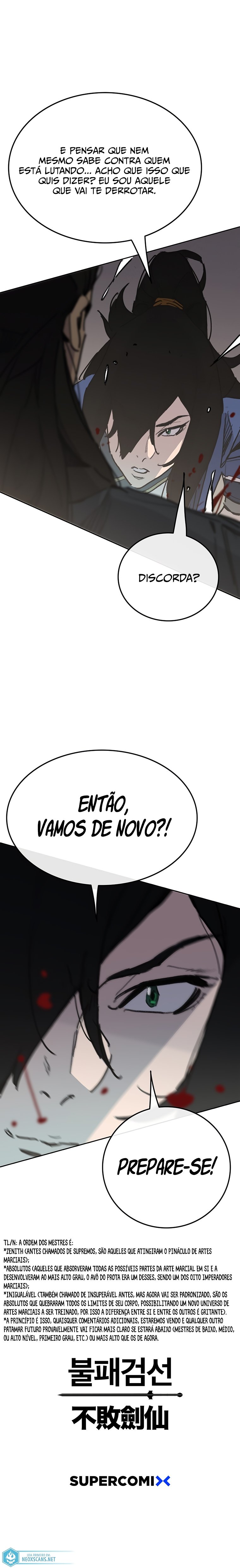 O espadachim invencível Capítulo 145 Página 18