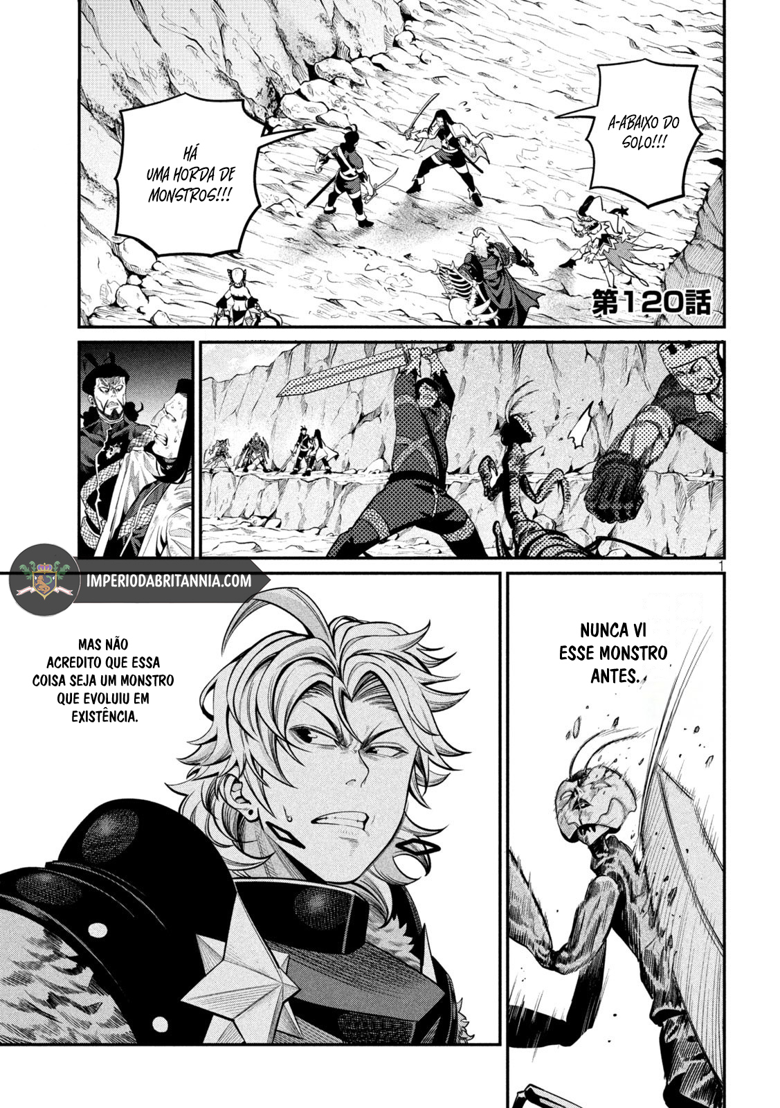 O Exilado Cavaleiro Pesado Reencarnado é Incomparável com o Conhecimento do Jogo Capítulo 120 Página 3