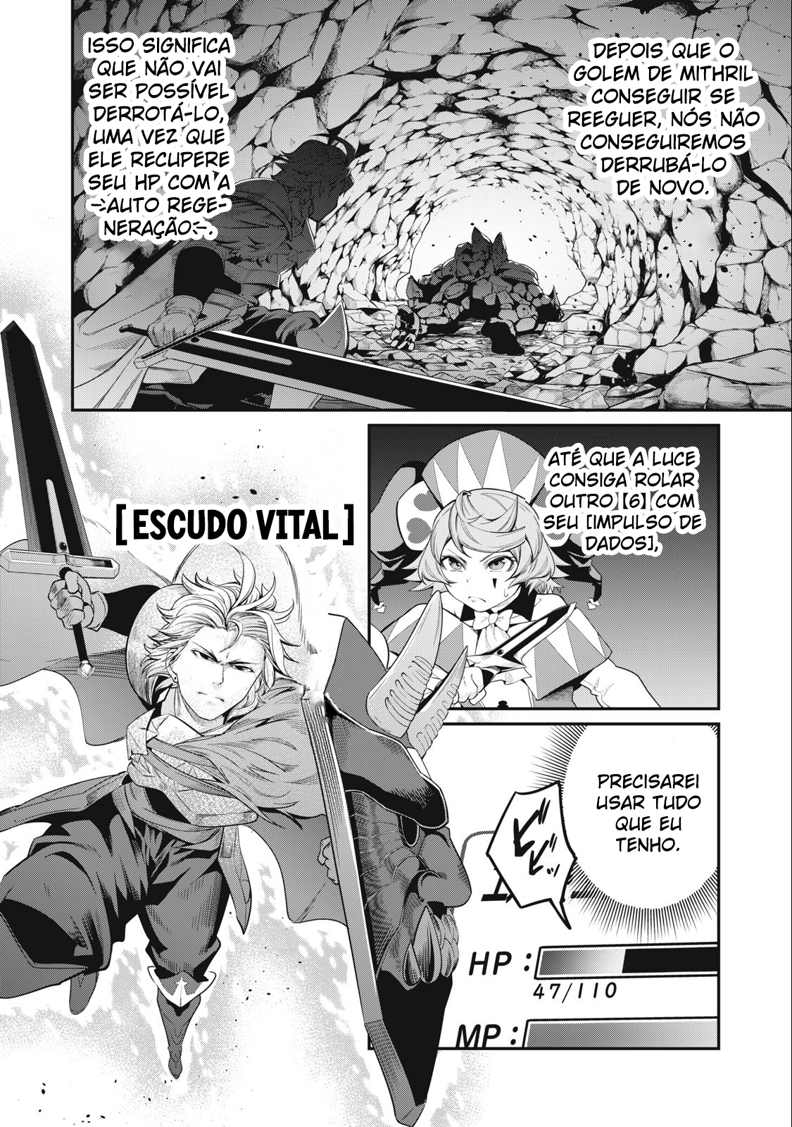 O Exilado Cavaleiro Pesado Reencarnado é Incomparável com o Conhecimento do Jogo Capítulo 34 Página 7