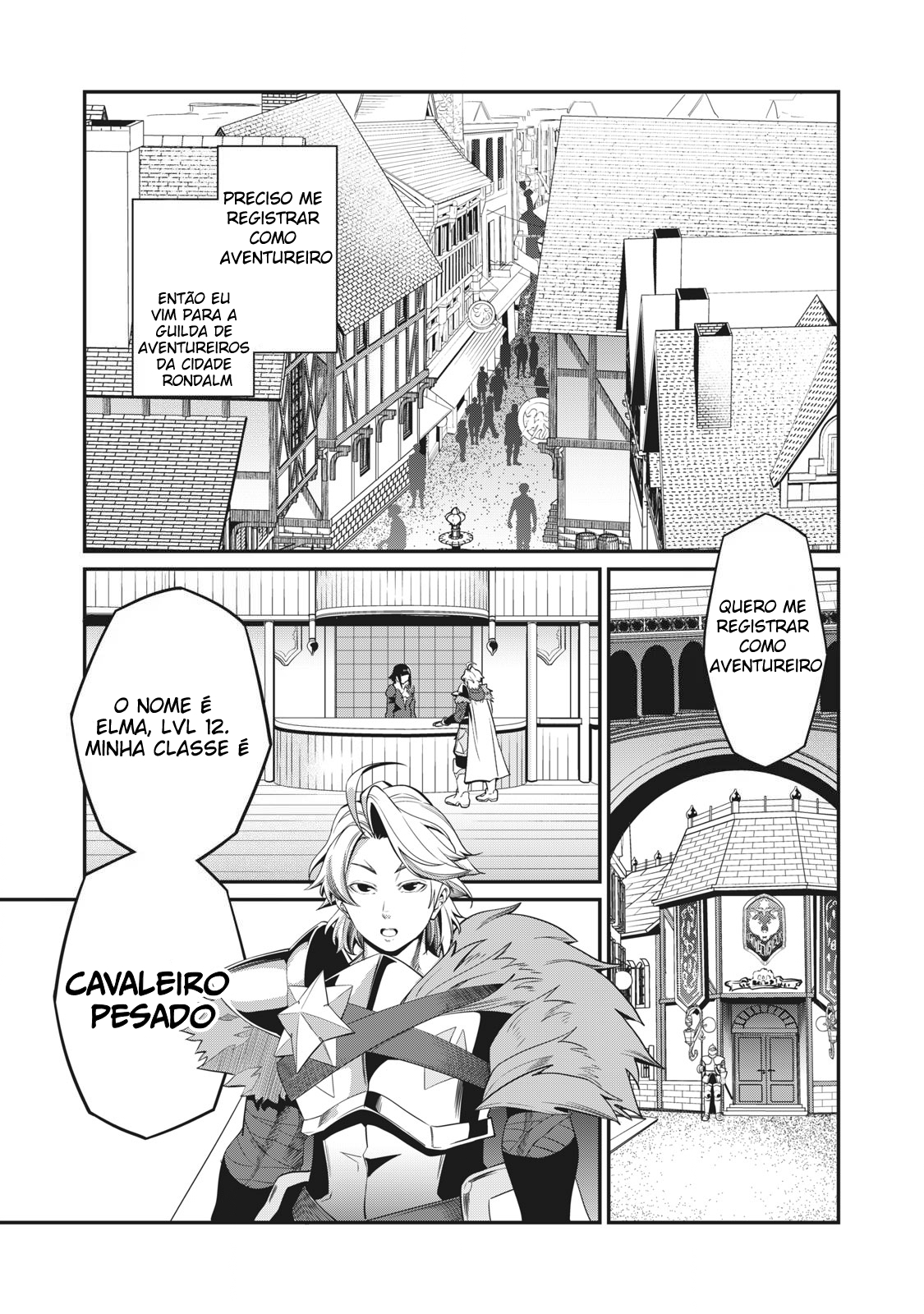 O Exilado Cavaleiro Pesado Reencarnado é Incomparável com o Conhecimento do Jogo Capítulo 4 Página 2