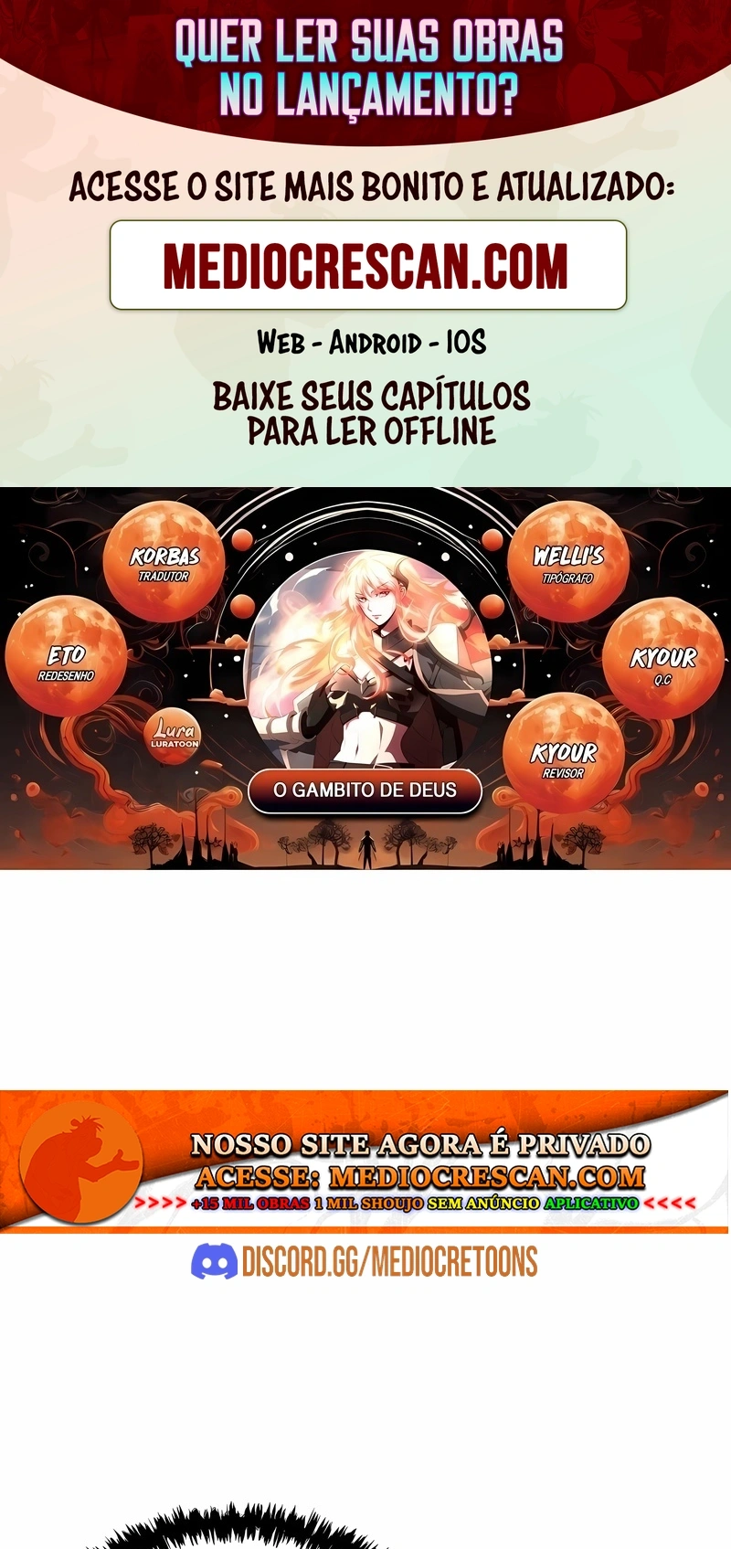 O Gambito de Deus Capítulo 27 Página 1